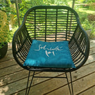 Bauernleinen-Flachkissen "Schwerelos"