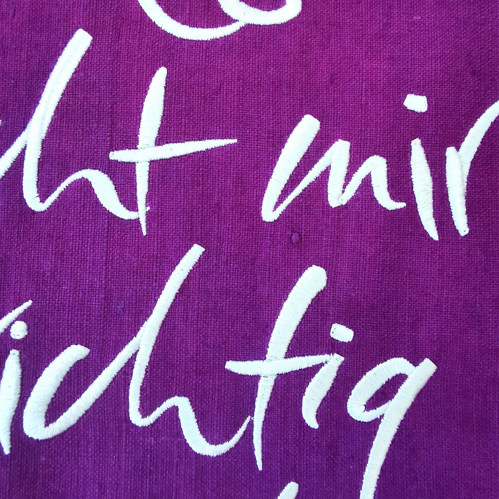 Bodenkissen "Es geht mir richtig gut"