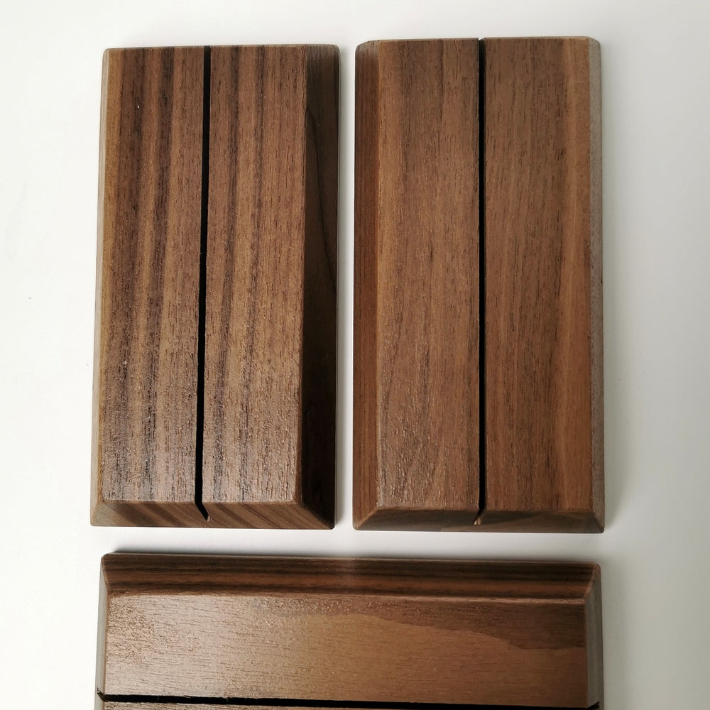 Kartenständer "Nuss"