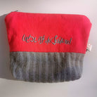 Kosmetiktasche "Liebe ist der Schlüssel"