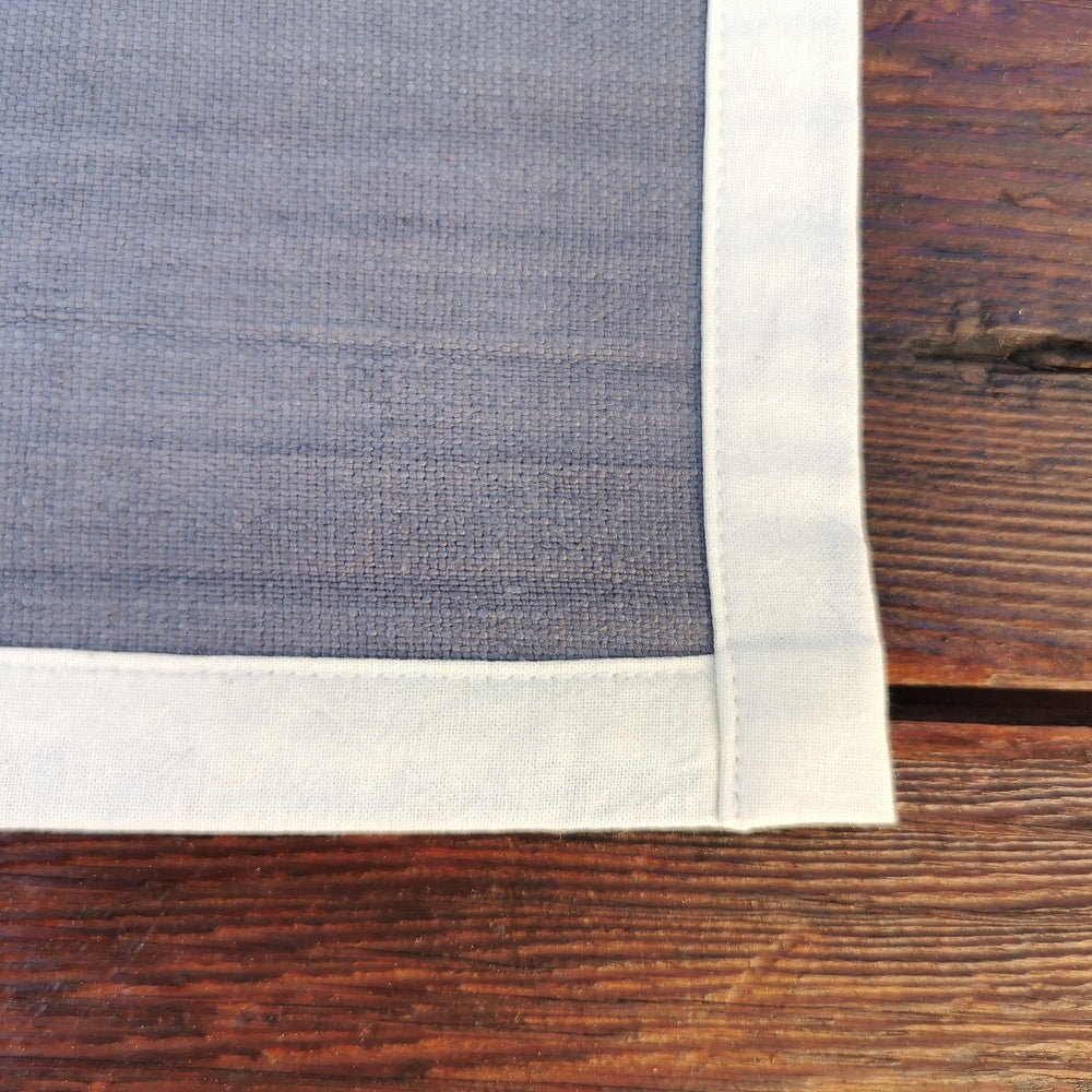 1 Tischset "Es geht mir richtig gut" Bauernleinen