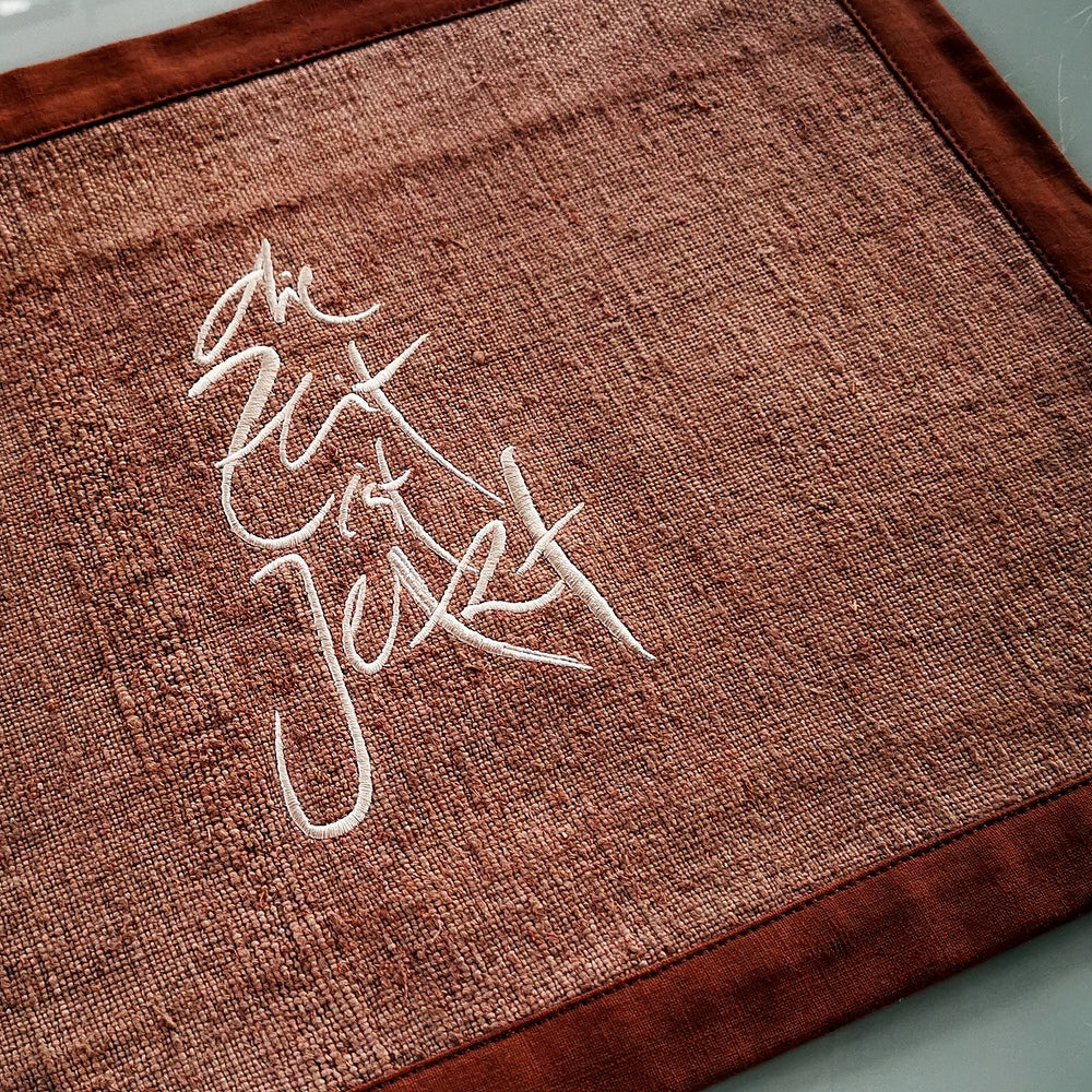 1 Tischset "die Zeit ist Jetzt"