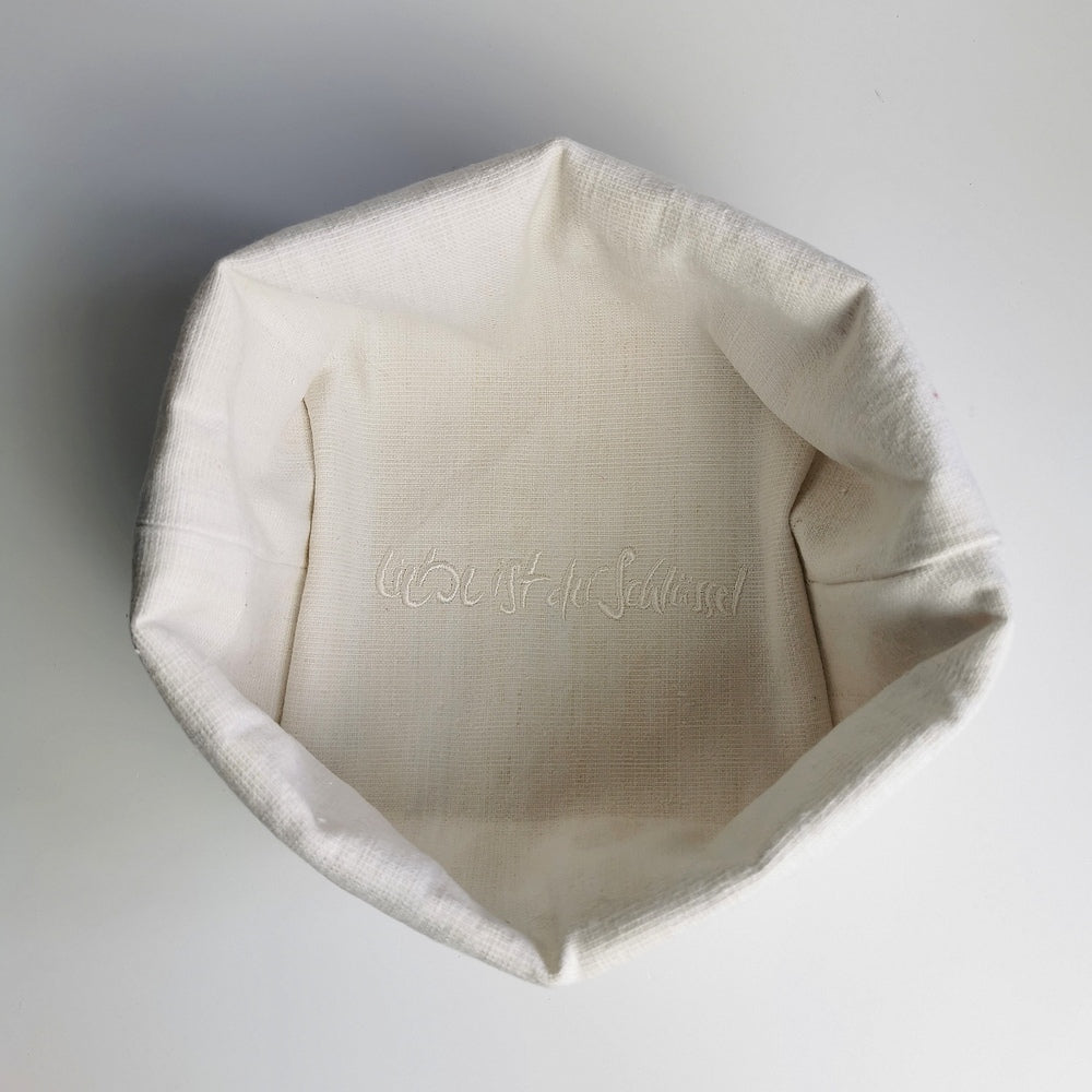 Brotkörbchen "Liebe ist der Schlüssel"