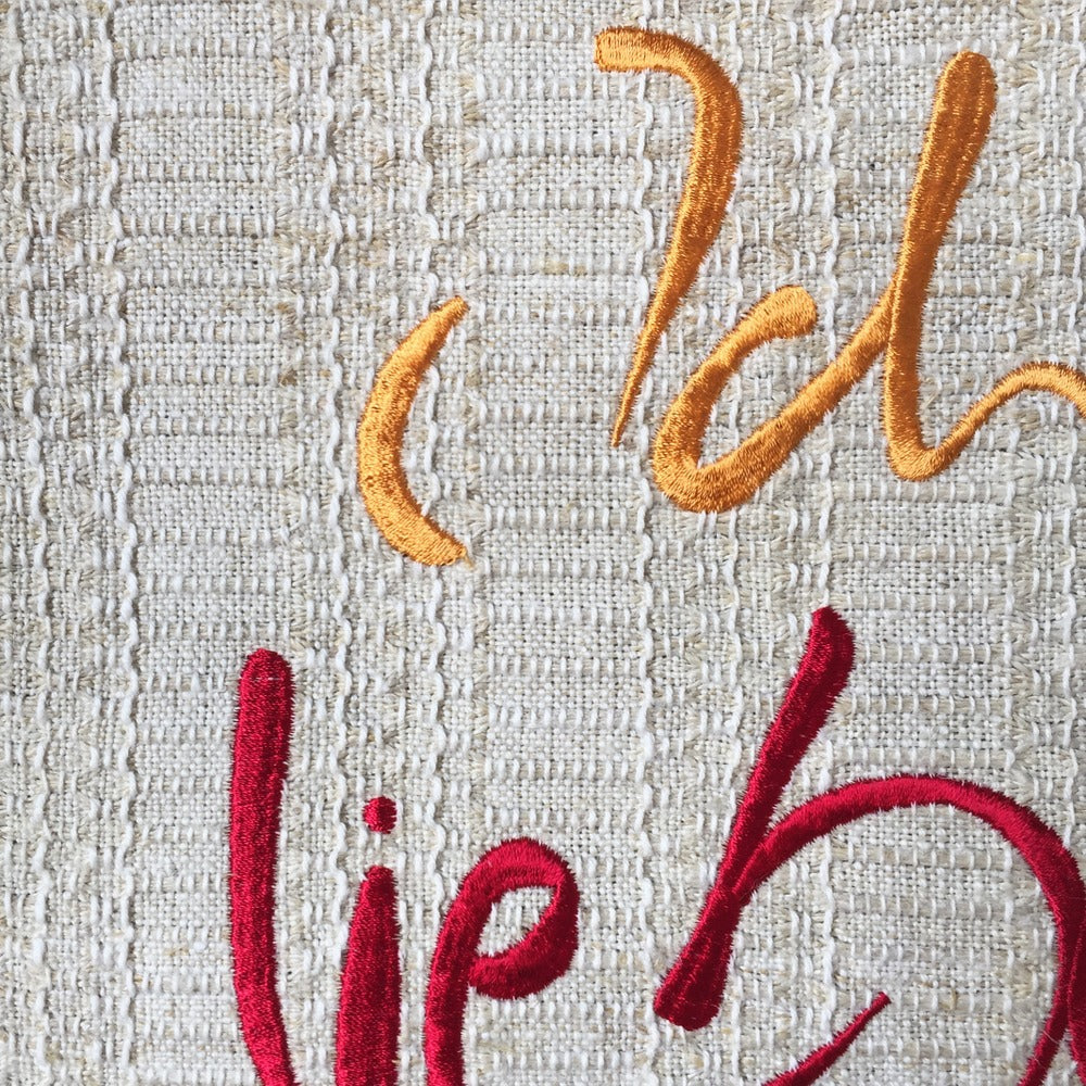 Haussegen "Ich liebe uns"