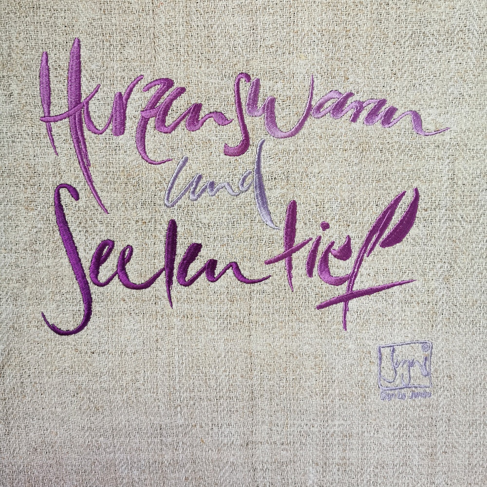 Haussegen "Herzenswarm und Seelentief"