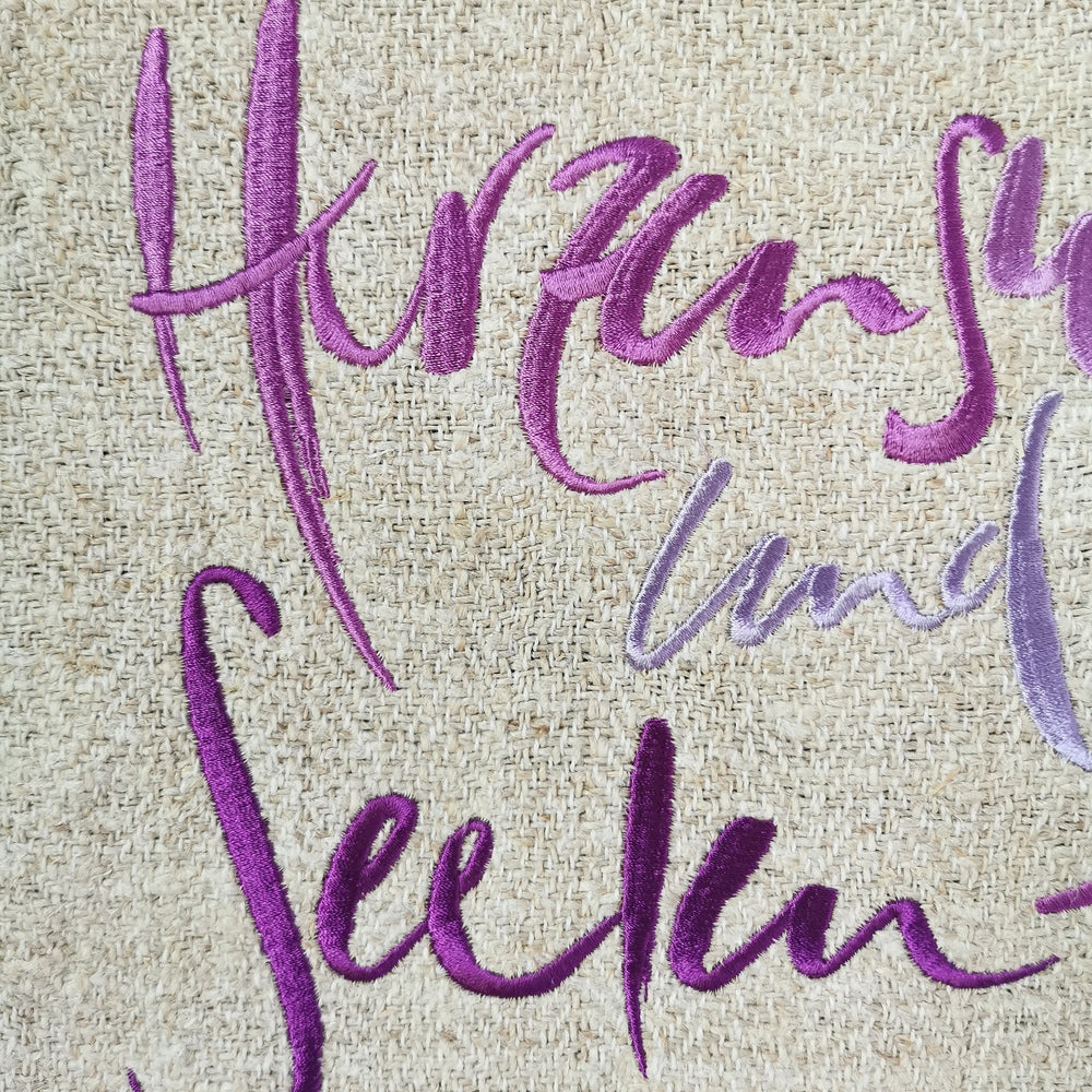 Haussegen "Herzenswarm und Seelentief"