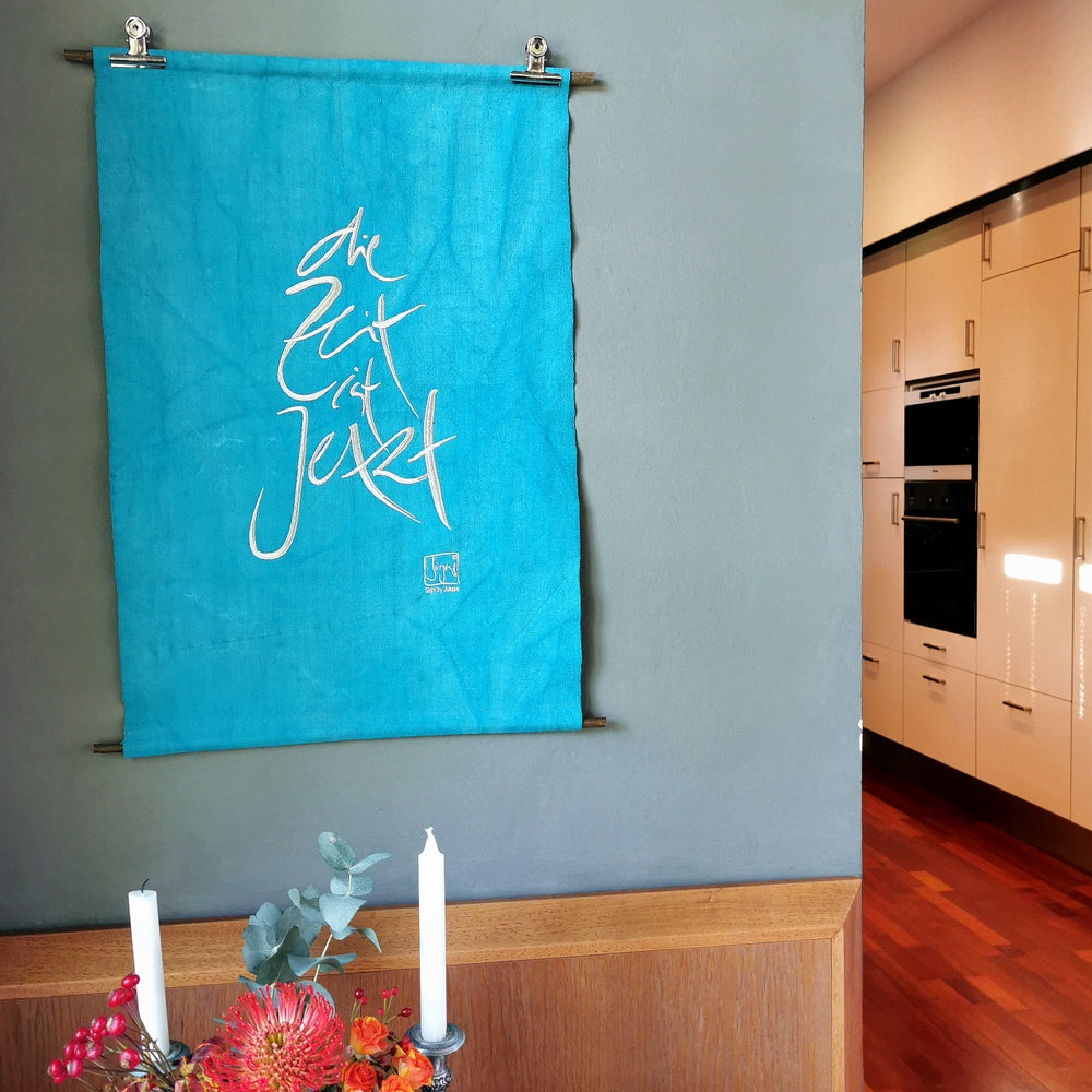 Haussegen "die Zeit ist Jetzt"