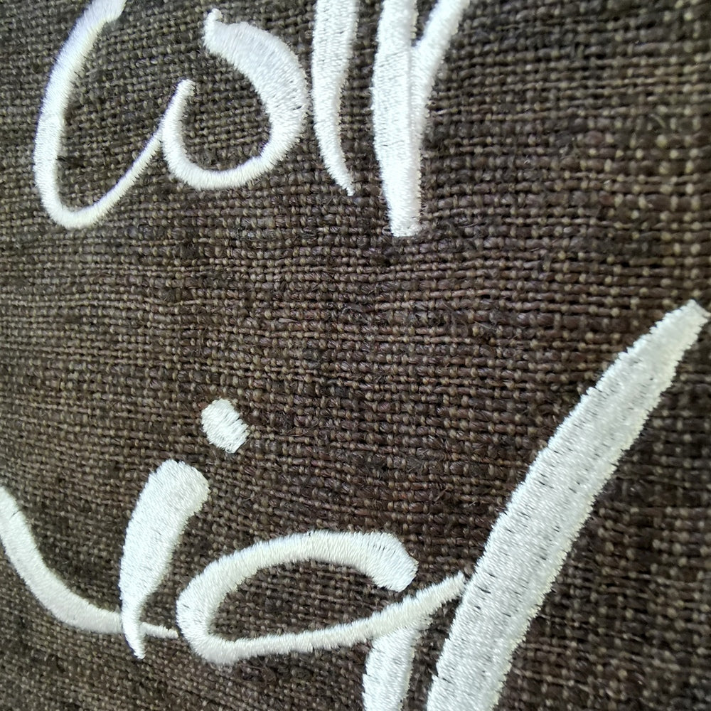 Haussegen "Zusammen sind wir genial"