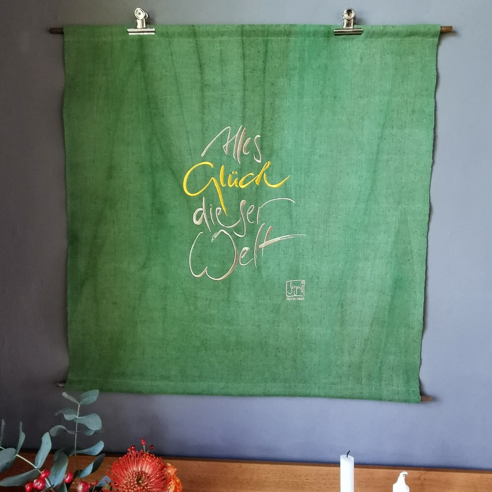 Haussegen "Alles Glück Dieser Welt"