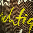 Haussegen "Es geht mir richtig gut."