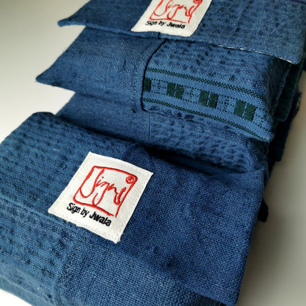 "Fingerzeige" SignKarten-Set "Jeans" - Bauernleinen