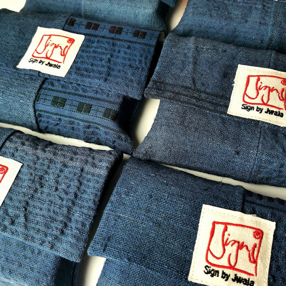 "Fingerzeige" SignKarten-Set "Jeans" - Bauernleinen