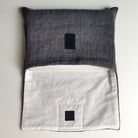 "Fingerzeige" SignKarten-Set "Anthrazit" - Bauernleinen