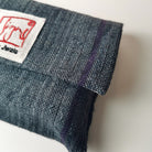 "Fingerzeige" SignKarten-Set "Graphit/gestreift" - Bauernleinen