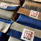 "Fingerzeige" SignKarten-Set "Blau/Sand" - Bauernleinen