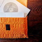 "Fingerzeige" SignKarten-Set "Orange-Waffel" - Bauernleinen