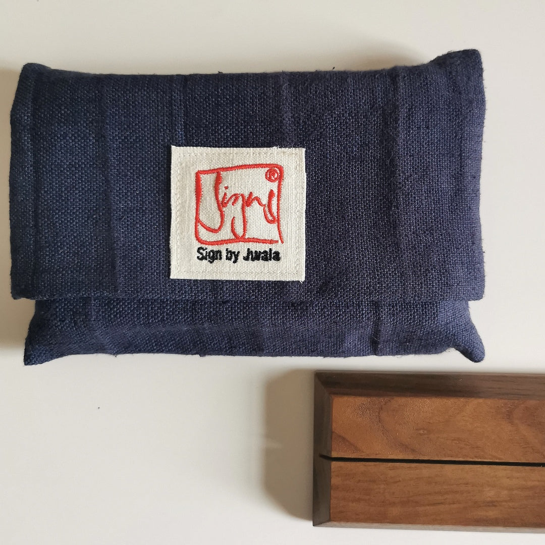 SignKarten-Set "Dunkelblau" + Nuss