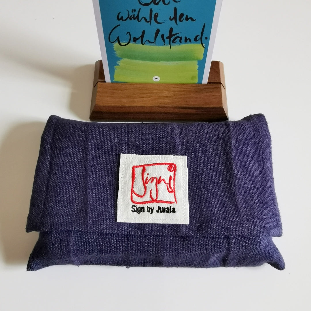 SignKarten-Set "Dunkelblau" + Nuss