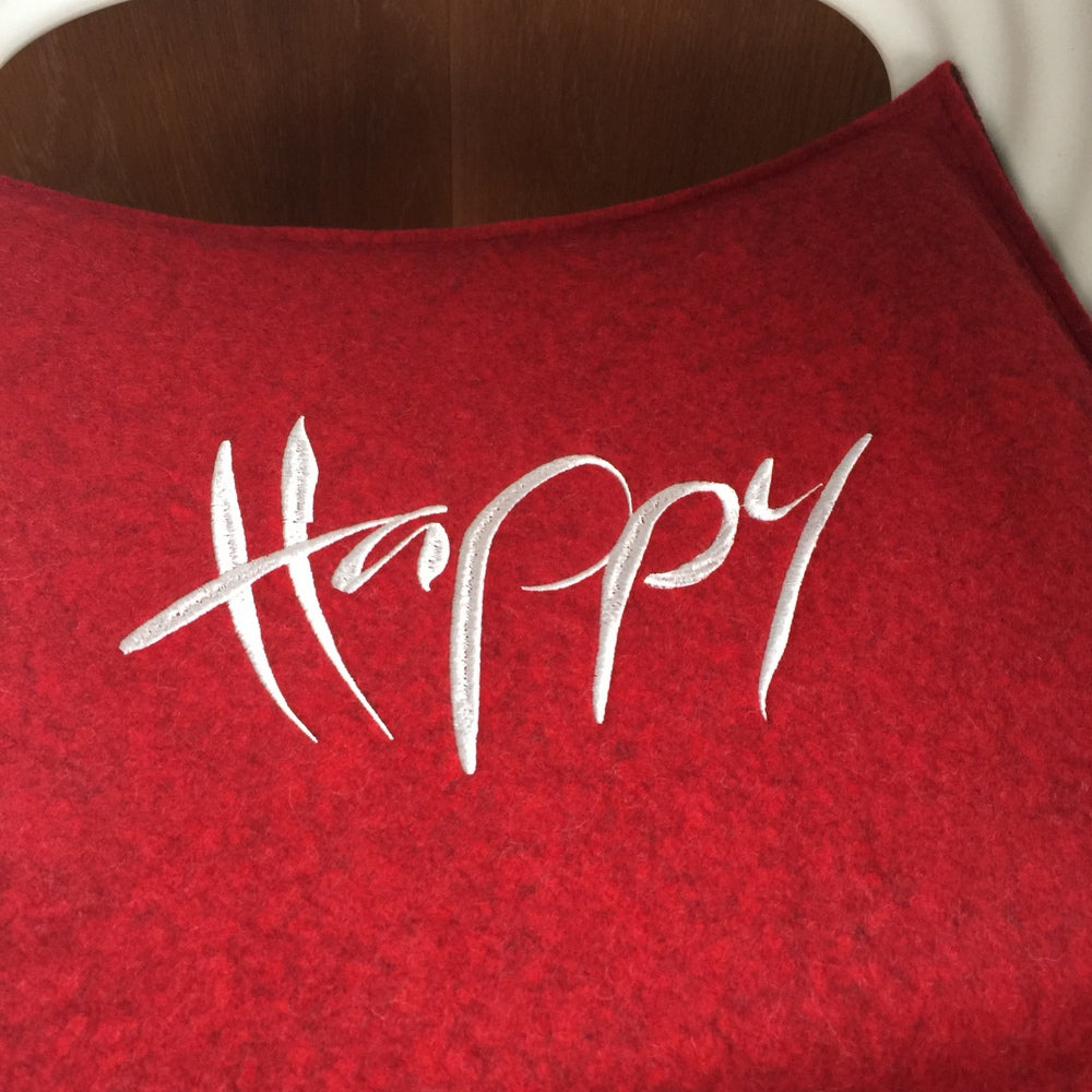 Flachkissen "Happy"
