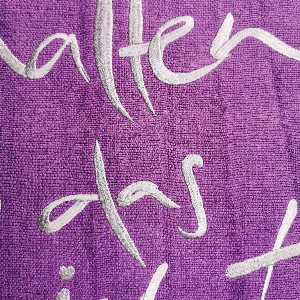 Haussegen "Wir halten das Licht"