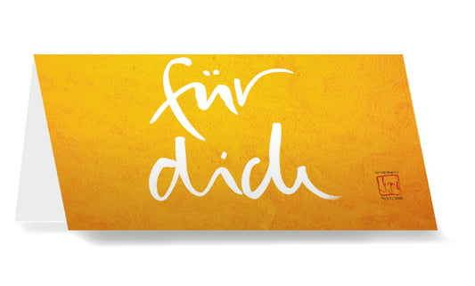 Klappkarte "Ein Licht für dich"