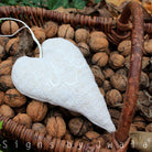 Bauernleinen-Herz "Liebe"