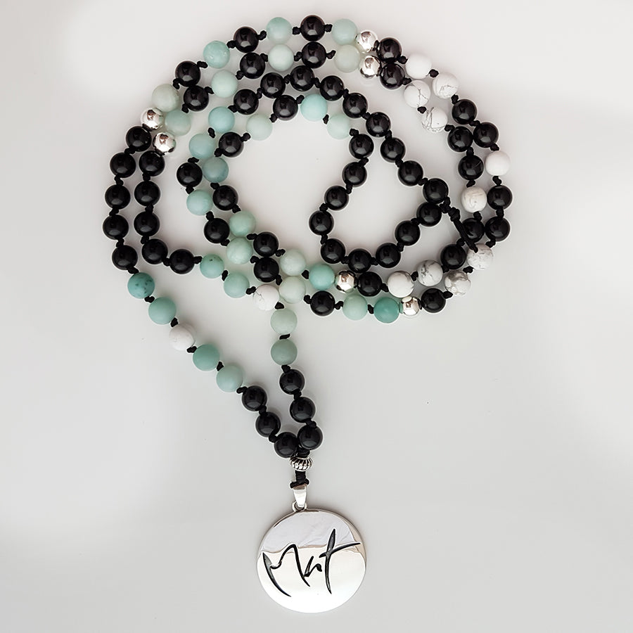 Mut-Mala (Onyx/Howlith/Amazonit)