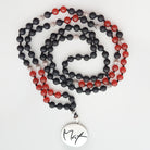 Mut-Mala (Schwarzer Onyx, Achat Rot)