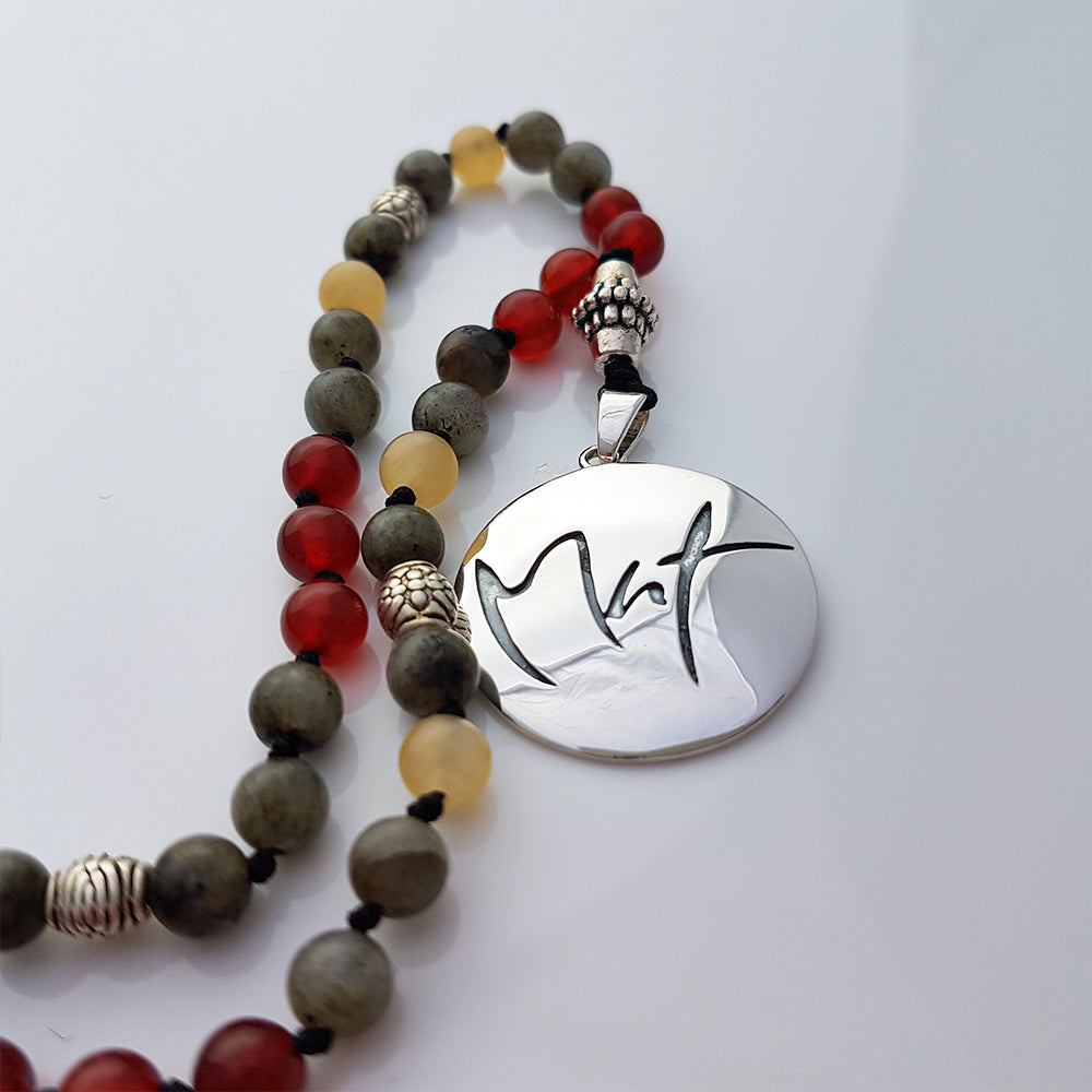 Mut-Mala (Labradorit Jade Achat)