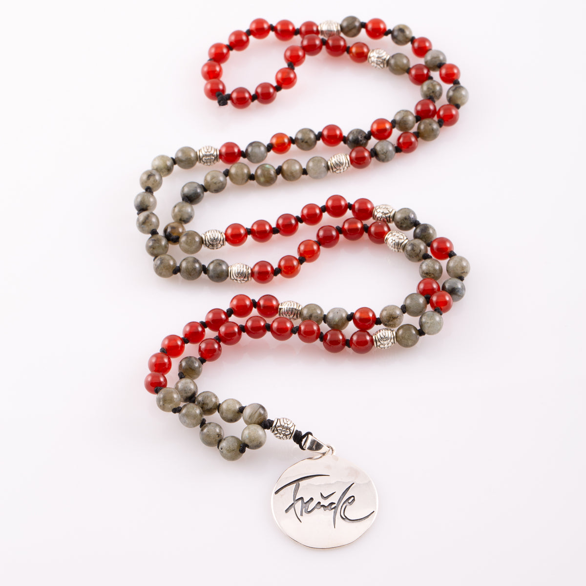 Freude-Mala (Labradorit/Achat Rot)