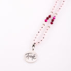 Friede-Mala (Rosenquarz/Achat rot)