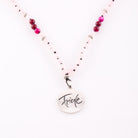 Friede-Mala (Rosenquarz/Achat rot)