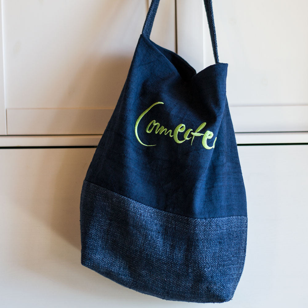 Shopper "Connected" Bauernleinen