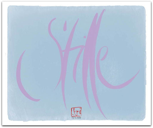 Poster "Stille"