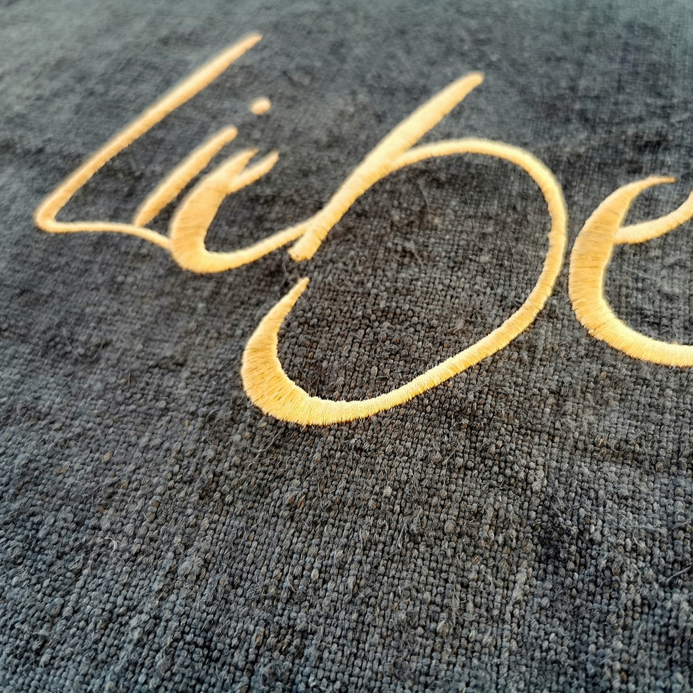 Tischset "Liebe" Bauernleinen