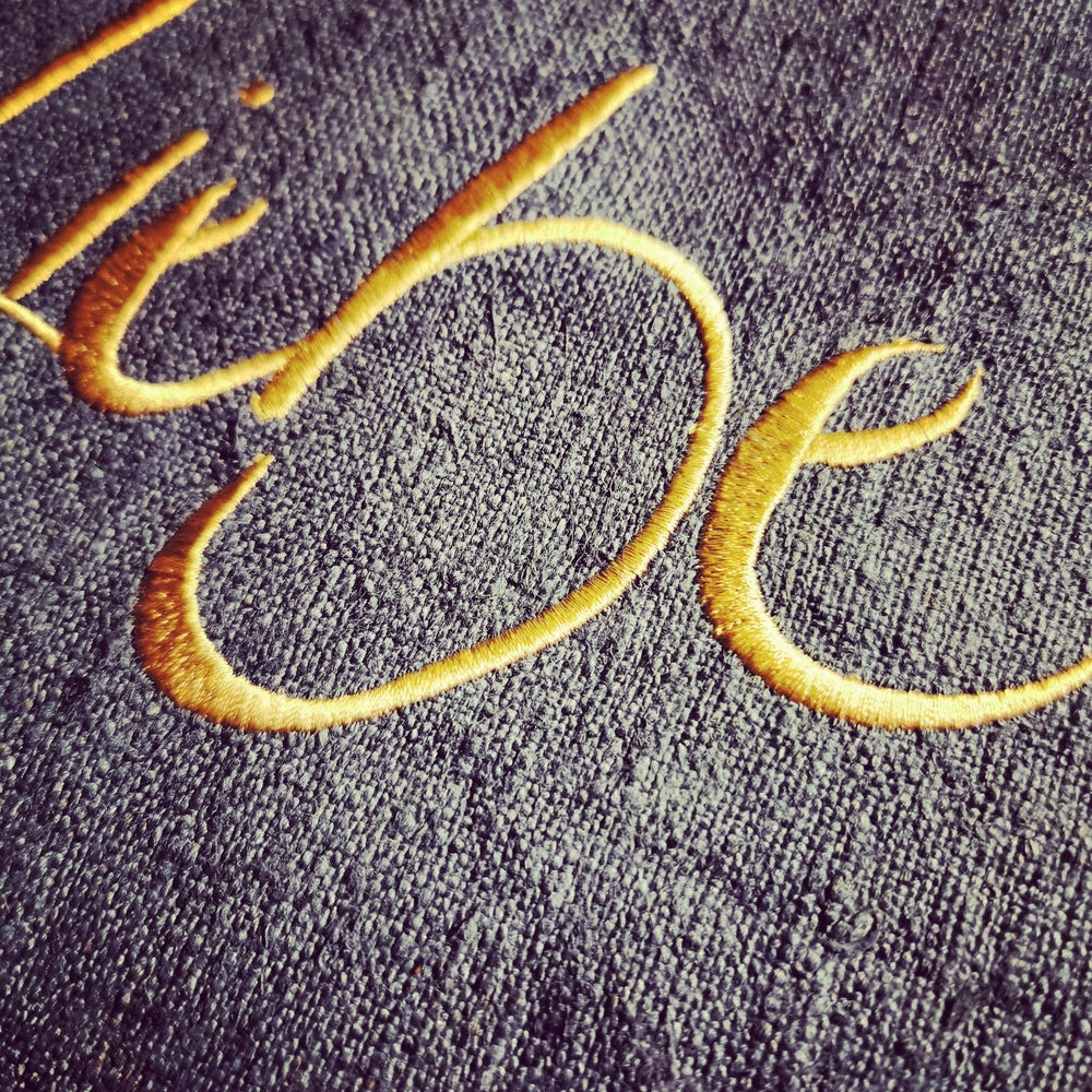 Tischset "Liebe" Bauernleinen