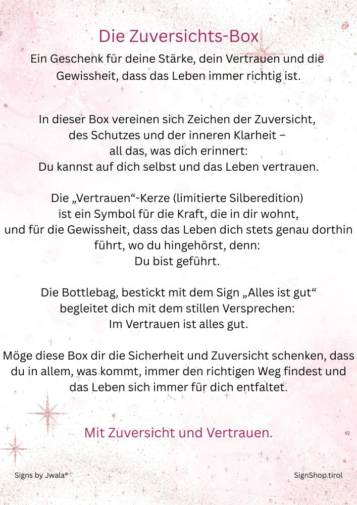 Die Zuversichts-Box