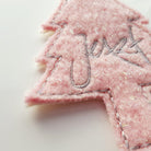 Anhänger Baum "Jetzt" Rosa