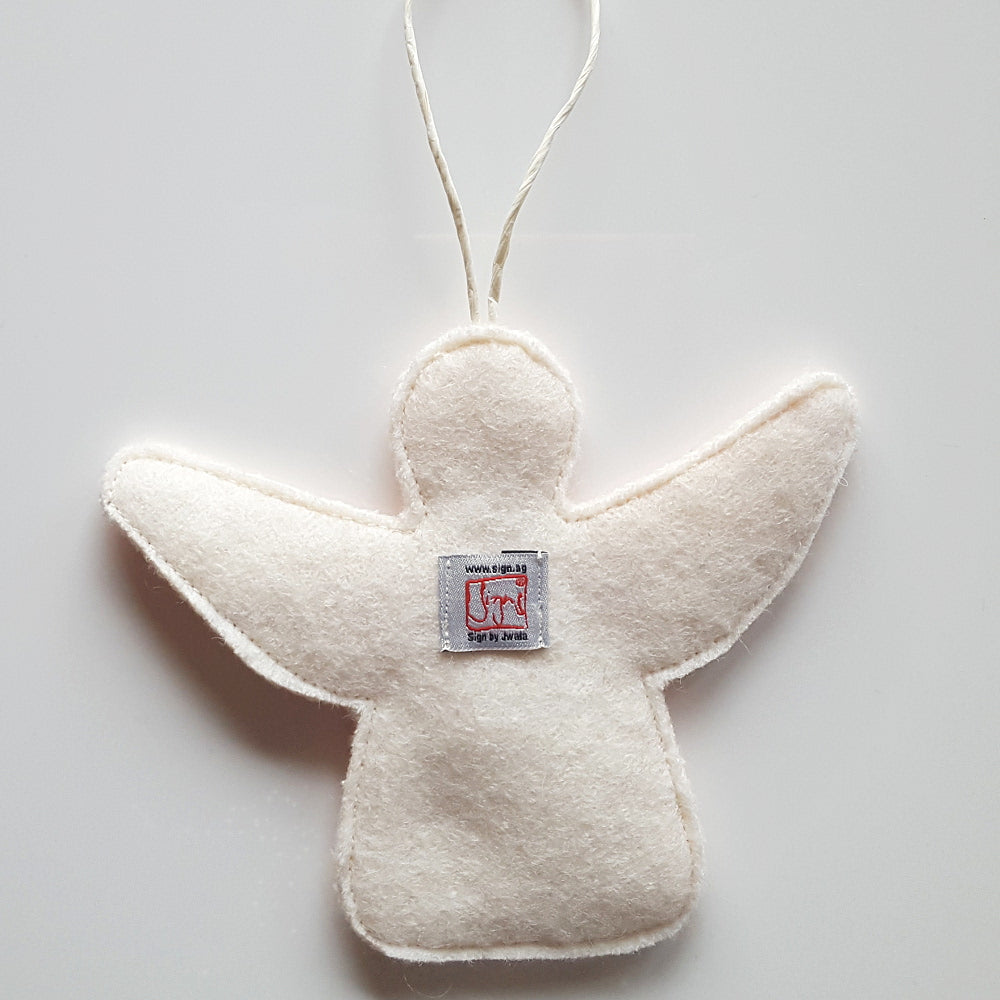 Anhänger Engel "Halleluja" Hellrosa