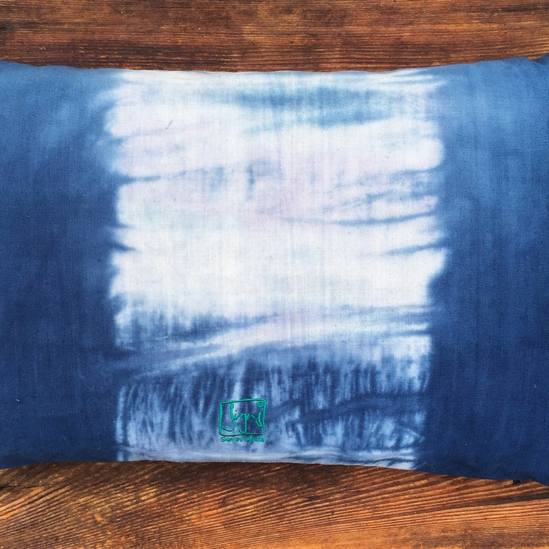 Bauernleinen Zirbenkissen "Alles ist gut"