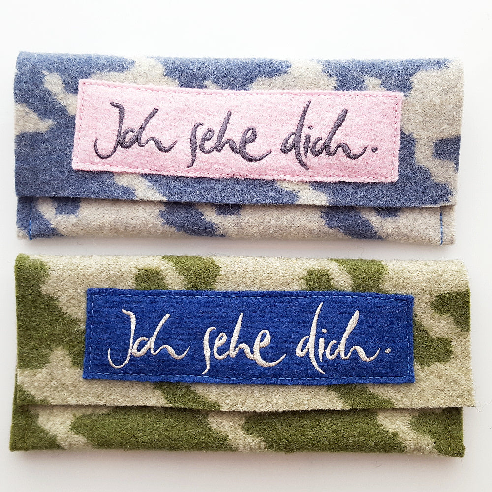 Brillentaschen 5+5 Box (Grün/Blau)