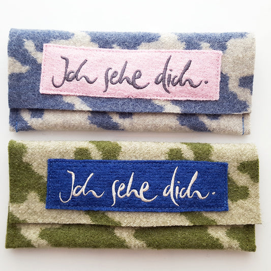 Brillentaschen 5+5 Box (Grün/Blau)