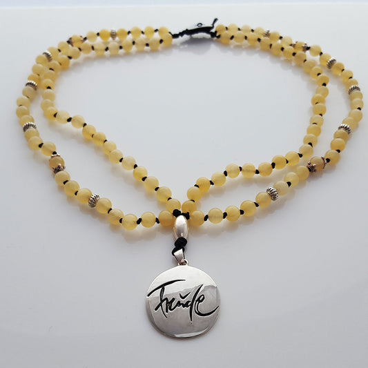 Freude-Collier (Jade)