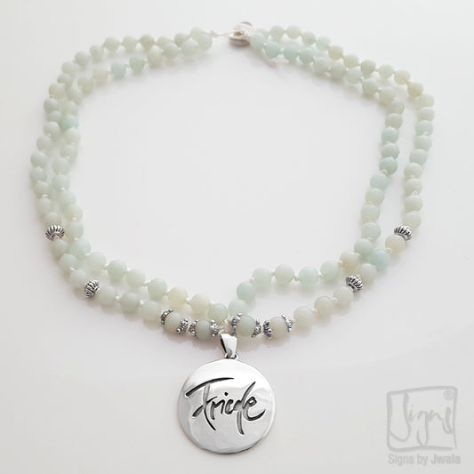 Friede-Collier (Amazonit)