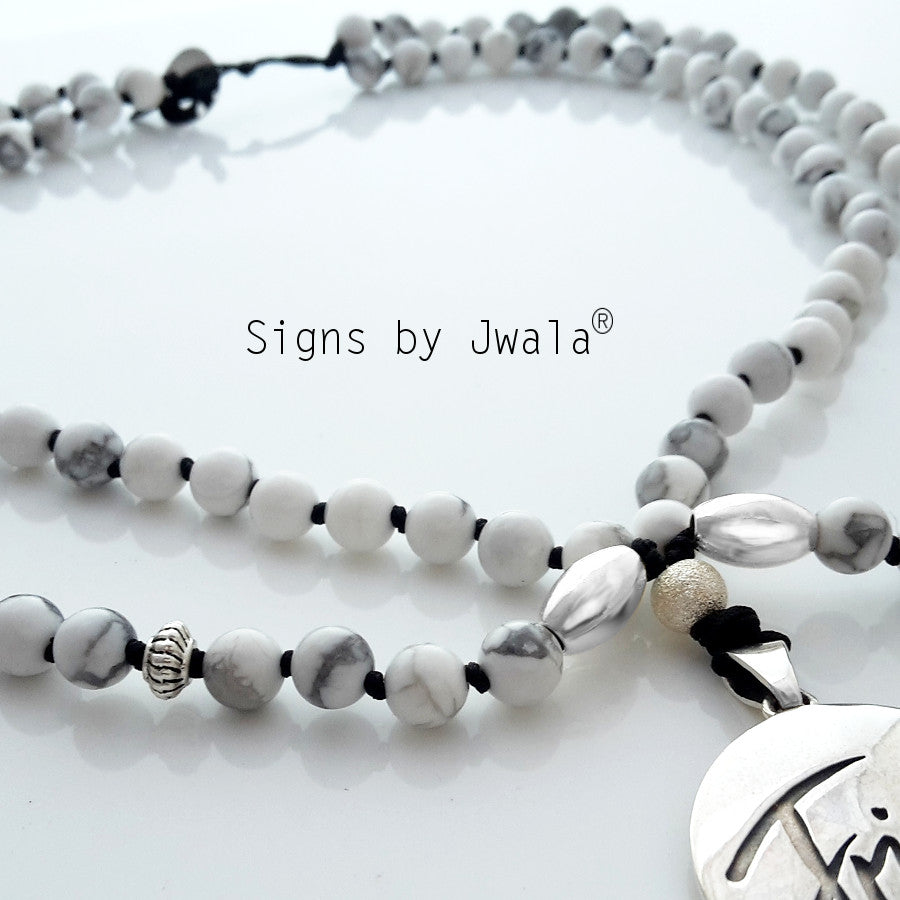 Friede-Collier (Howlith)