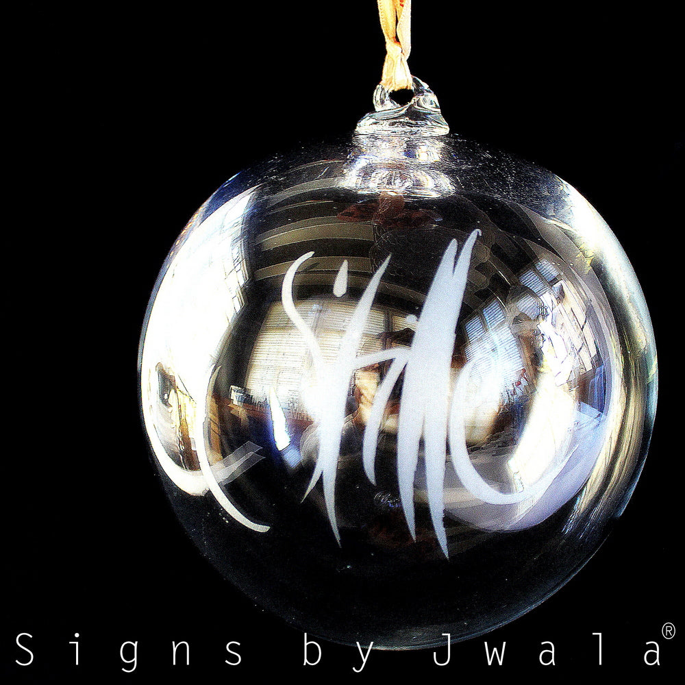 XL-Glaskugel "Stille"