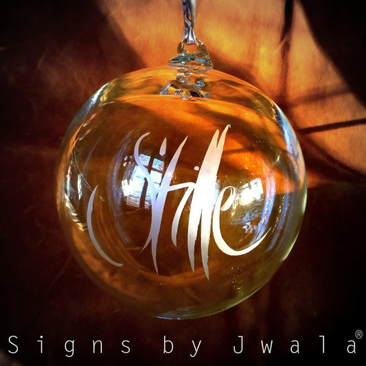 XL-Glaskugel "Stille"