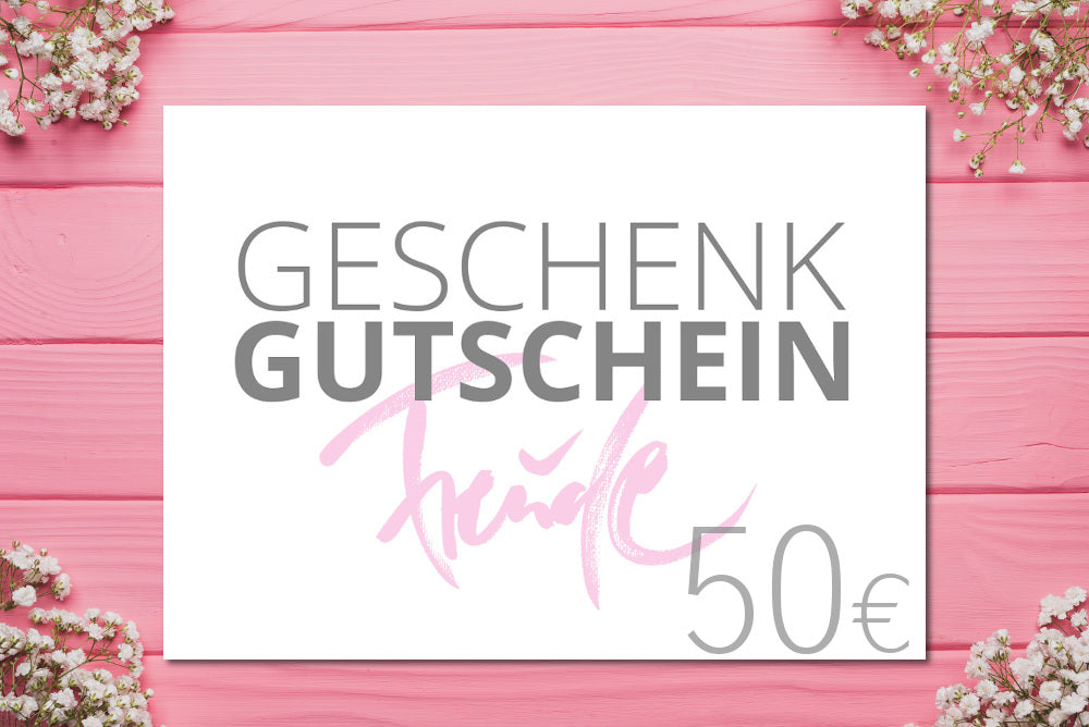 Gutschein im Wert von 50 €