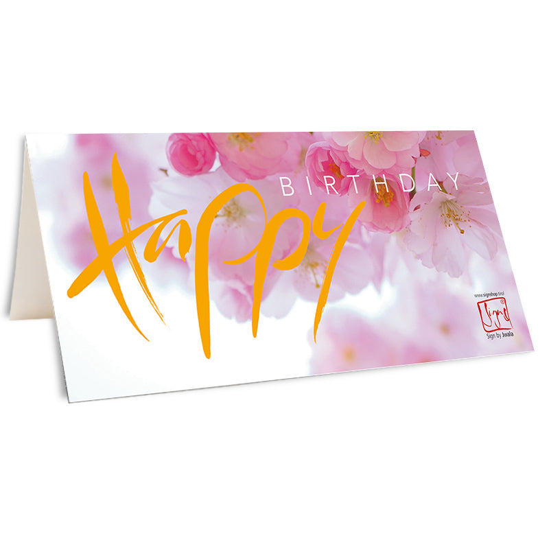 10 Klappkarten "Happy Birthday" 3