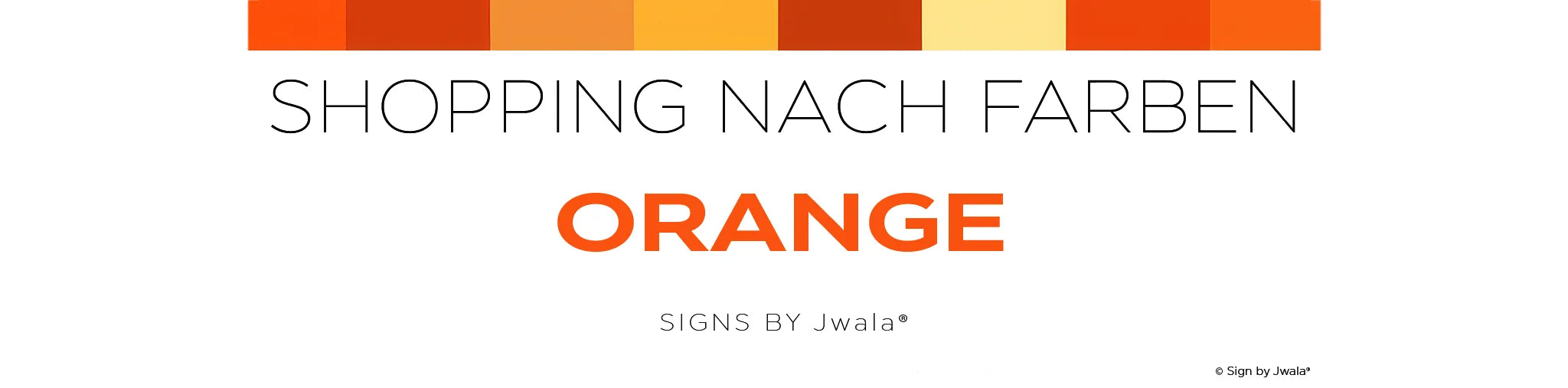 Shopping nach Farbe ORANGE